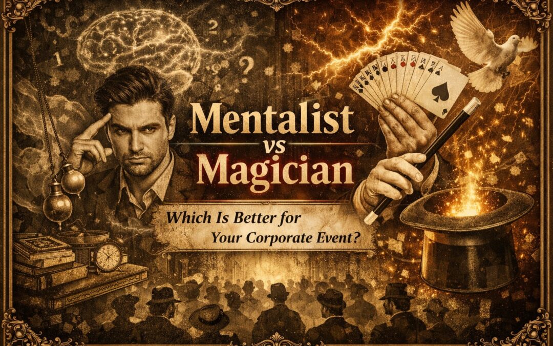 Mentalist vs Magician: Which Is Better for Your Corporate Event?