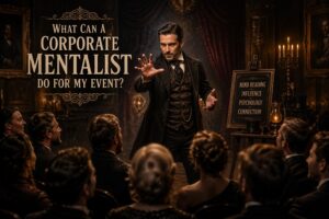 What can a corporate mentalist do for my event during live audience engagement